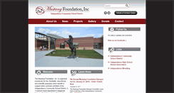 Desktop Screenshot of indeemustangfoundation.com